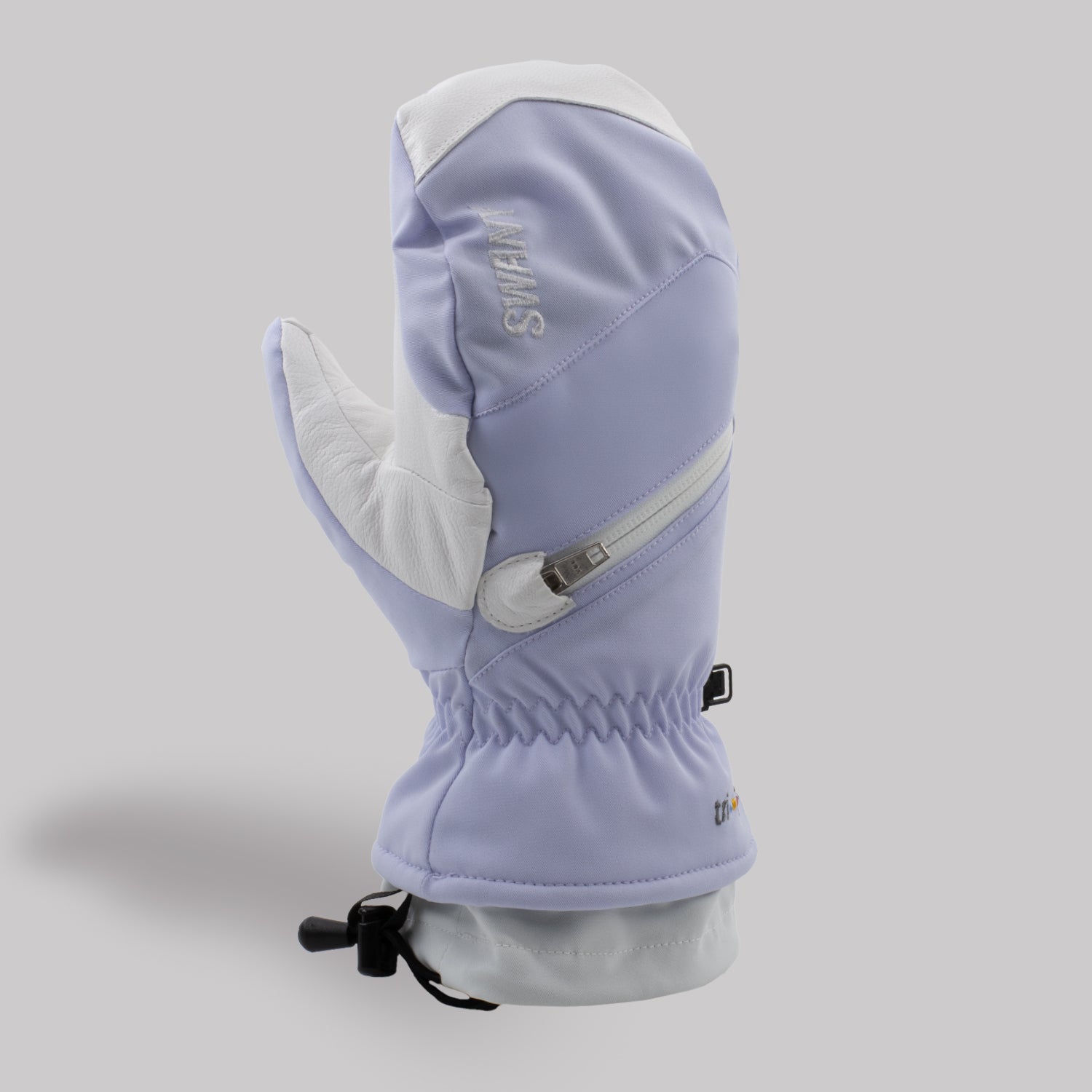 24LEKI　SNOWFOX 3D WOMEN　MITTEN　WHITE/GOLD　6.5　定価￥16500　暖かくて快適！50％OFF即決 LEKI USA - SNOWFOX 3D WOMEN'S MITT - Alpine Ski Gloves