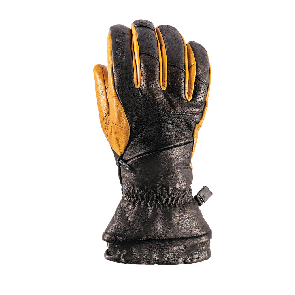 Blue Hawk Men's Leather Construction Gloves - Off-White - Large - L (Large)